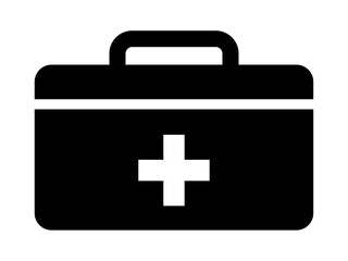 Obraz premium 救急箱のアイコン（くすり箱のマーク）