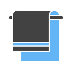 Towels icon vector image. Suitable for mobile apps, web apps and print media.