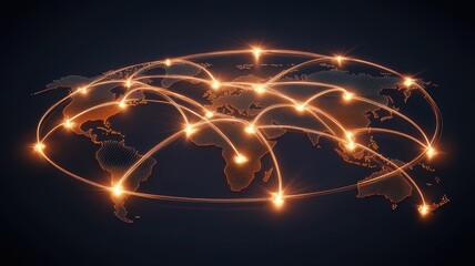 Futuristic Neon Ring with Glowing Purple Core