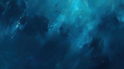 Obraz premium Deep ocean depths abstract texture.