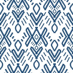 pattern batik flower damask ethnic boho ikat texture tribal geometric background