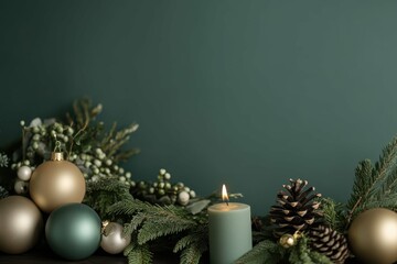 vibrant picture of festive product backdrop with design space
