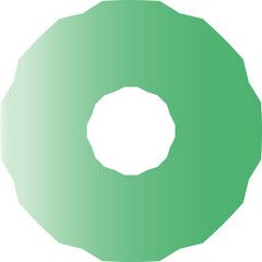 Aqua Green Graphic Elements – Soft Abstract Shapes for Creative Design