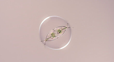 Microscopic beauty revealed stunning detail of Paramecium caudatum a single celled wonder