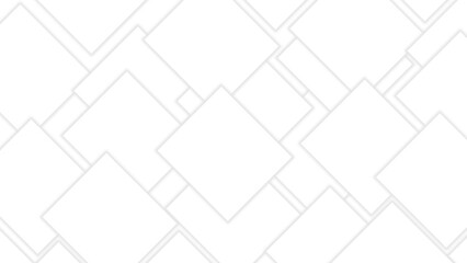 Abstract Geometric White Square Pattern Background