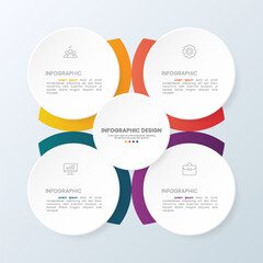 Circle Infographic Design for Presentation