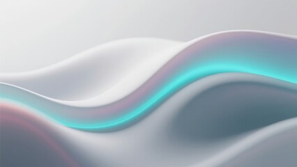 Obraz premium Abstract Background With Colorful Wave Lines