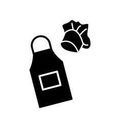 Apron icon design template SVG