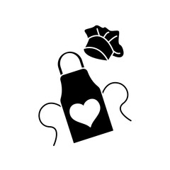 Apron icon design template SVG