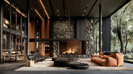 Elegant object collection artistic display home decor