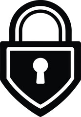 lock security icon vector illustration