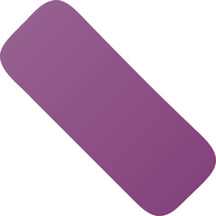 Purple Glow Elements – Glossy Abstract Shapes with Soft Gradient and Light Reflection