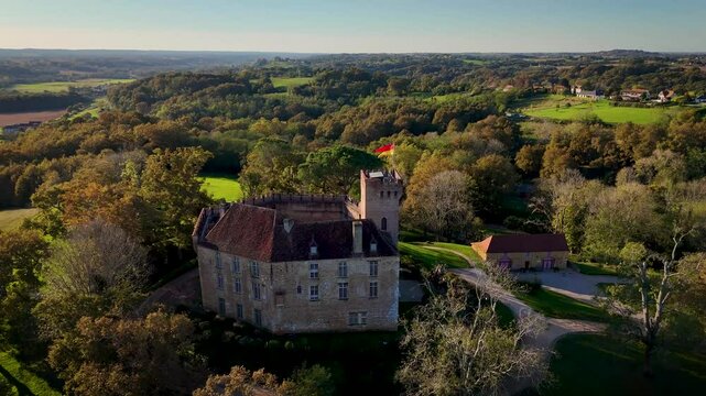The castle of Morlanne, in the commune of the same name, is a fortified castle built in the 14th century by the architect Sicard de Lordat, at the request of Gaston F&eacute;bus.