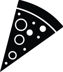 pizza slice icon vector illustration