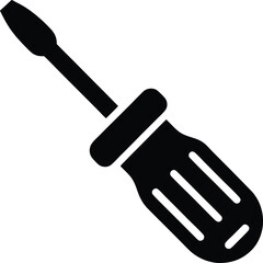 screwdriver flathead icon vector illustration