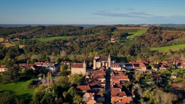 The Castle of Morlanne, a medieval fortress in France, was built around 1370 by Arnaud-Guilhem, the brother of Gaston F&eacute;bus (Gaston III of Foix-B&eacute;arn), to oversee English Gascony.
