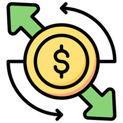 Currency Transfer Icon