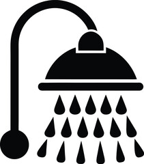 shower icon vector illustration
