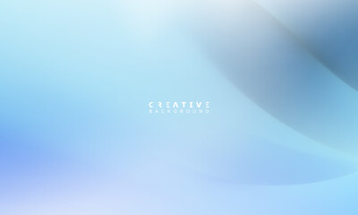 Abstract Dynamic Gradient Background. Blue and White Fluid Color Gradient. Design Template For ads, Banner, Poster, Cover, Web, Brochure, Wallpaper, and flyer. Vector