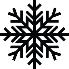 snowflake icon vector illustration