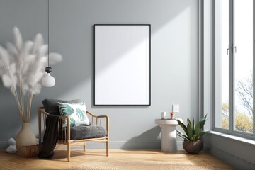 3D rendered cartoon lanyard mockup with open space for your custom text or logo.