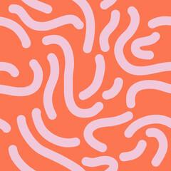 Obraz premium Abstract background with hand drawn pattern design