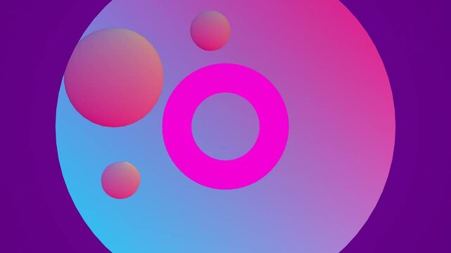 okręgi, kule, koła, ruch, sfera