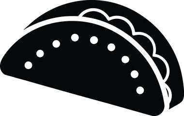 taco mexican icon vector illustration