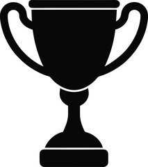 Trophy Cup Icon Vector Illustration