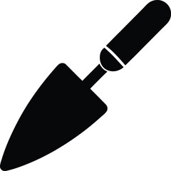 Trowel Masonry Icon Vector Illustration