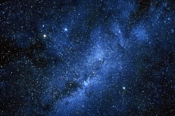 Starry night sky in outer space