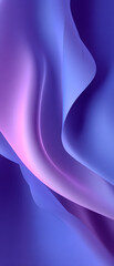 Abstract wavy form background in dusty purple, blue, and rose pink with subtle texture, versatile for website backgrounds, fashion art, and printed advertisements.