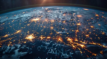 A global stock market board fluctuating wildly Symbolizing