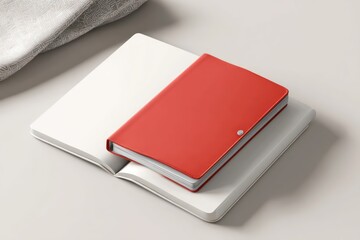 3D travel passport holder mockup featuring a clean section to showcase your branding.