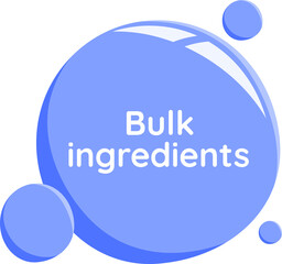 bulk ingredients