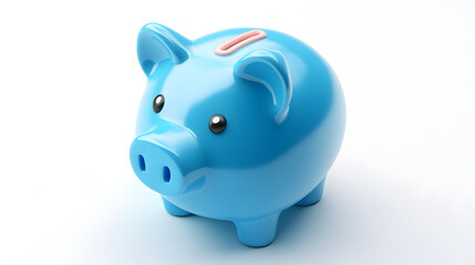 Obraz premium Little Pig Financial Savings Bank