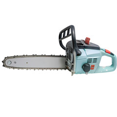 Lightweight Chainsaw for Cutting Wood on transparent background