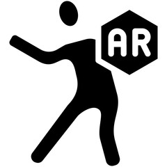 Ar Dancing Icon