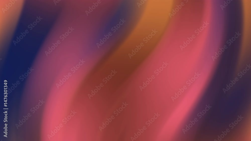 Leinwandbilder abstract video of swirling colors with gradient transitions and soft focus