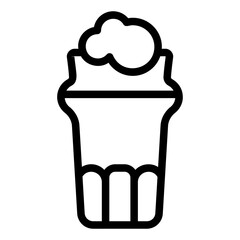 pint of beer Line Icon