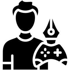 Game Designer Male Icon