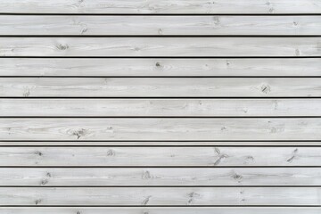 Naklejka premium Light Gray Horizontal Wood Plank Wall