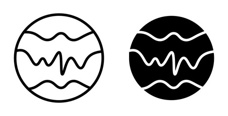 Mercury flat illustration of vector icon on white background.