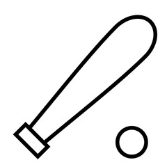 Baseball bat icon