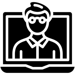 Professor Male Icon