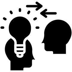 Exchange Ideas Icon