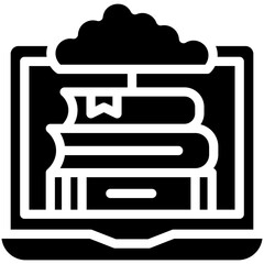 Cloud Library Icon