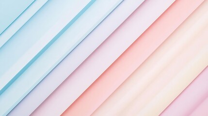 Obraz premium Light pastel background with soft diagonal gradients soothing and gentle ideal for wellness and beauty products overlay cut out on isolated transparent removed background