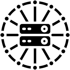 Data Network Icon