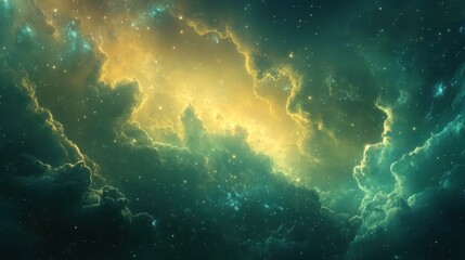 Fototapeta premium Cosmic Nebula (2)